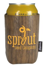 Koozie® Woody Can Cooler - 46257 walnut image Koozie® Woody Can Cooler - 46257 walnut image