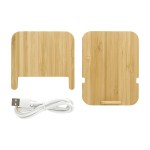 Bamboo 10W Wireless Charger with Phone Holder - disassembled Bamboo 10W Wireless Charger with Phone Holder - disassembled