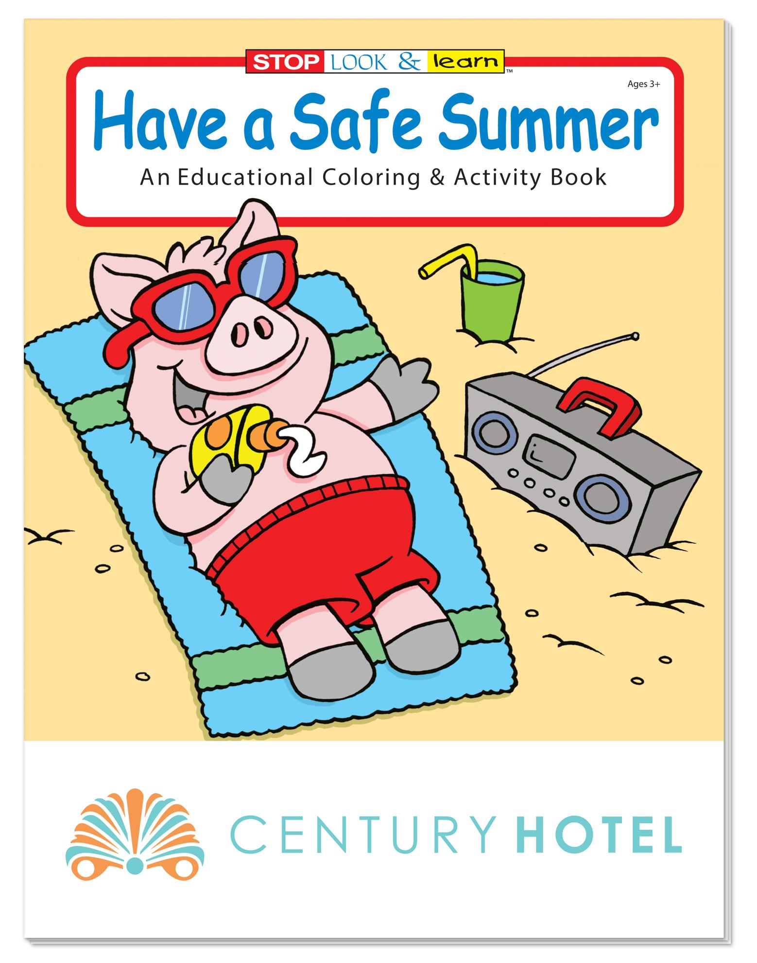Coloring Book: Have a Safe Summer 2 Coloring Book: Have a Safe Summer 2
