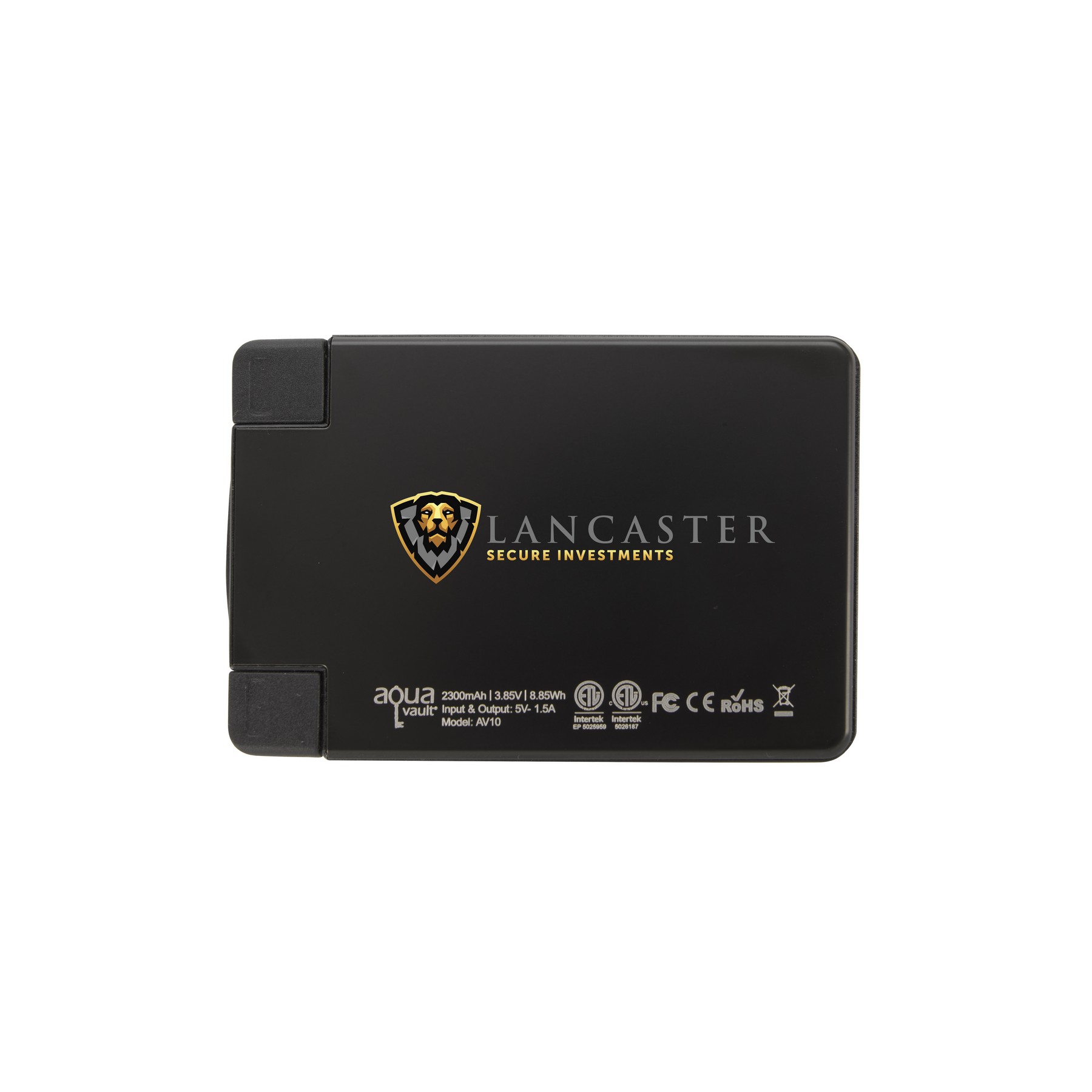 AquaVault® ChargeCard Power Bank 2,300 mAh 2