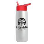 Garyline® Flair Tritan® Metallike Bottle with Flip-Straw Lid - 26 oz. - MXB63H_white_bottle_red_lid_1c.png Garyline® Flair Tritan® Metallike Bottle with Flip-Straw Lid - 26 oz. - MXB63H_white_bottle_red_lid_1c.png