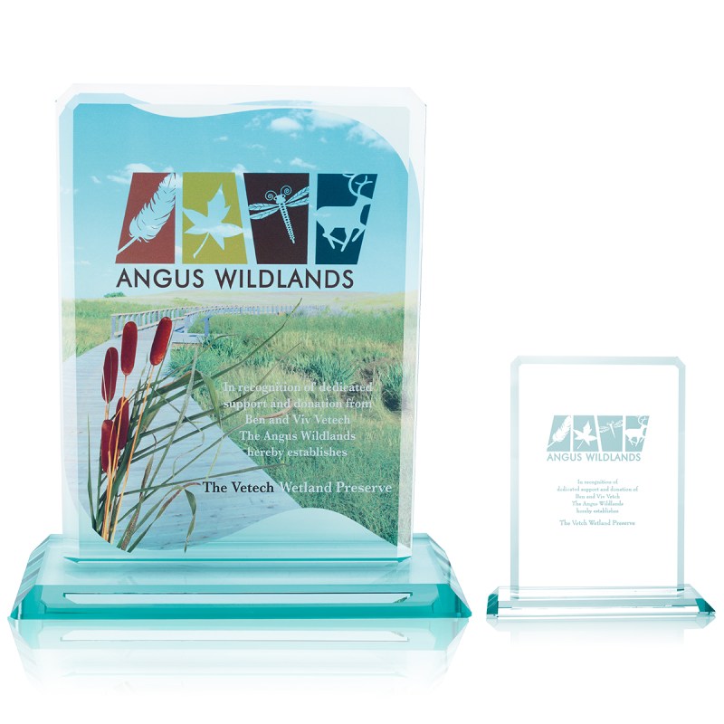 JAFFA® Clipped Jade Crystal Award 2 JAFFA® Clipped Jade Crystal Award 2