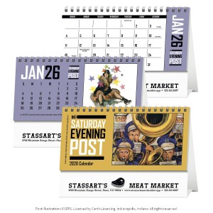 Triumph® Calendars The Saturday Evening Post Desk Calendar 2 Triumph® Calendars The Saturday Evening Post Desk Calendar 2