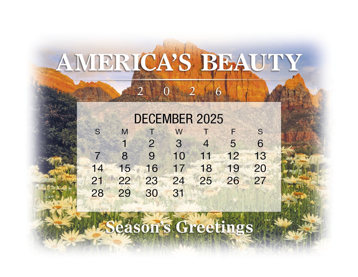 Triumph® Calendars America%27s Beauty Desk Calendar 2