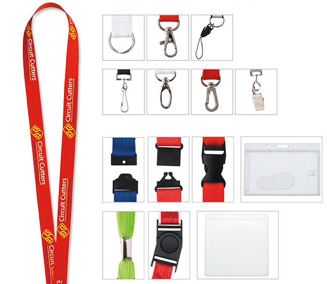 Universal Source® 1" Polyester Lanyard 2 Universal Source® 1" Polyester Lanyard 2