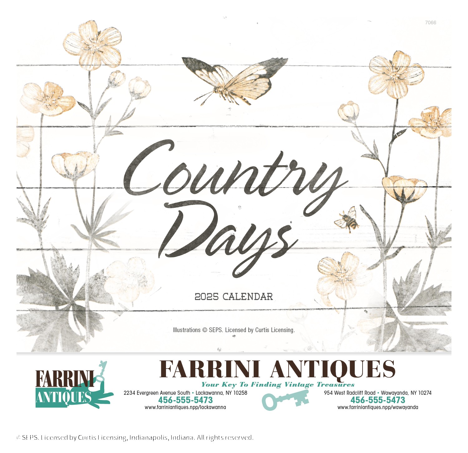 Good Value™ Country Days - Stapled Calendar 2