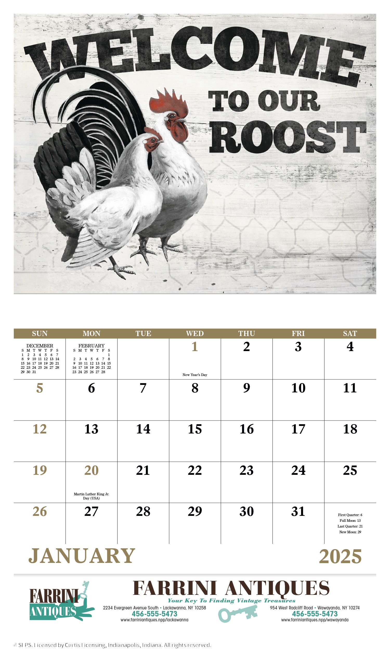 Good Value™ Country Days - Stapled Calendar 2