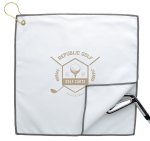 Good Value™ RPET Double Layer Golf Towel - 62514 white product image Good Value™ RPET Double Layer Golf Towel - 62514 white product image