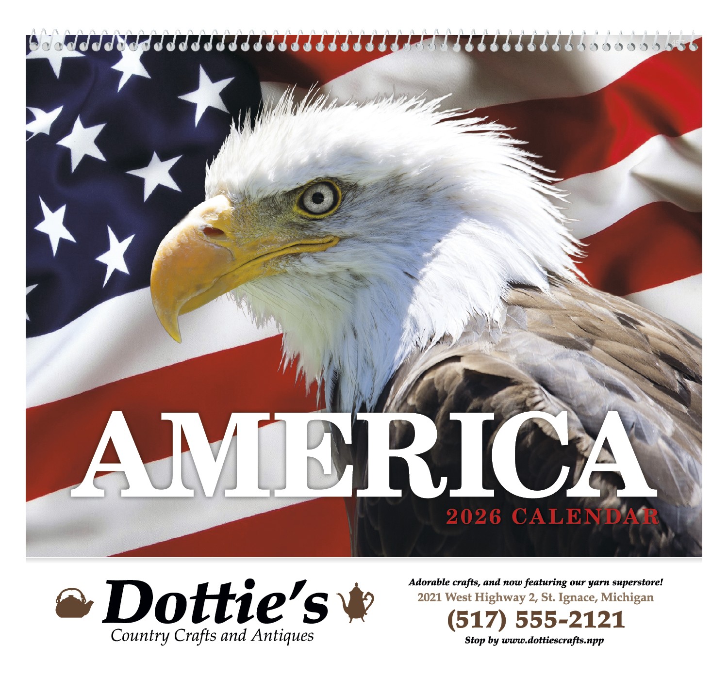 HotLine® Products America Appointment Calendar - Spiral 2