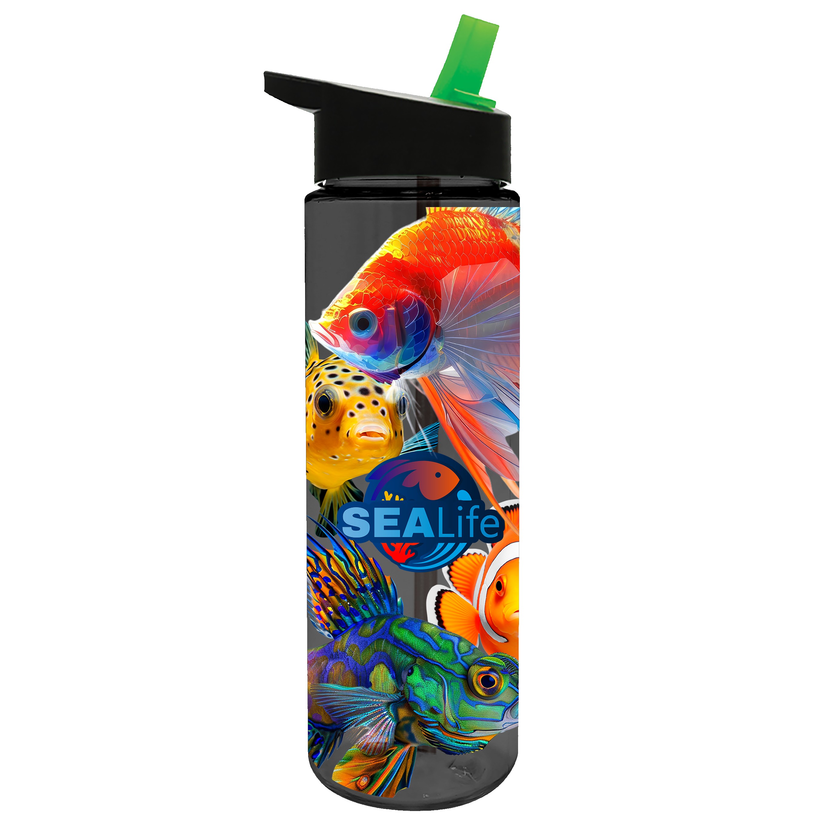 Garyline® Freedom Tritan® Bottle with Flip-Straw Lid - 28 oz. 2