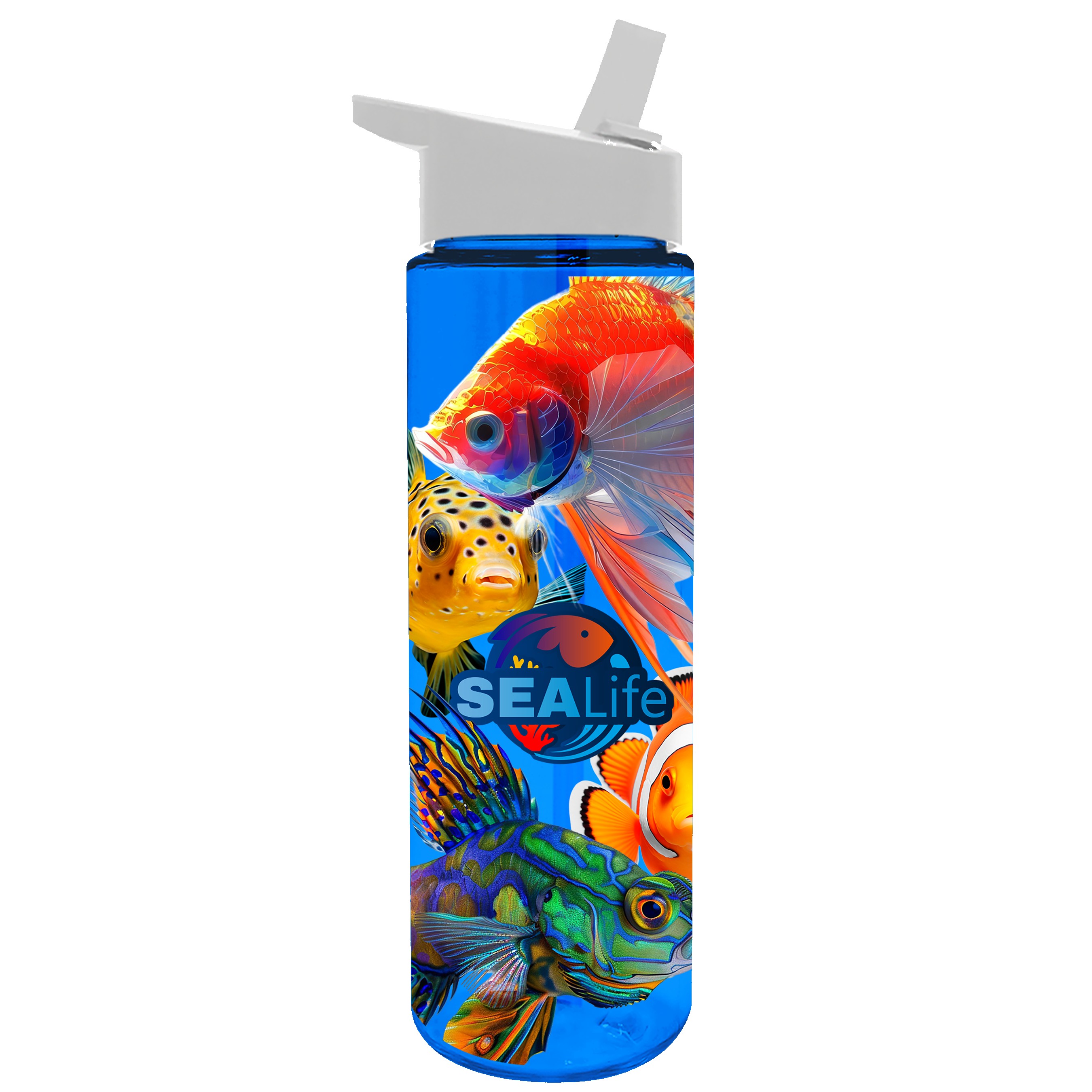 Garyline® Freedom Tritan® Bottle with Flip-Straw Lid - 28 oz. 2
