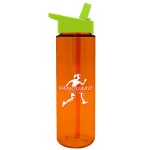 Garyline® Freedom Tritan® Bottle with Flip-Straw Lid - 28 oz. - TXB28H_translucentorange_bottle_limegreen_lid_frost_straw_1c.png Garyline® Freedom Tritan® Bottle with Flip-Straw Lid - 28 oz. - TXB28H_translucentorange_bottle_limegreen_lid_frost_straw_1c.png