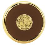 JAFFA® Round Brass Coaster - 25035 brown image JAFFA® Round Brass Coaster - 25035 brown image