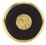 JAFFA® Round Brass Coaster - 25035 black image JAFFA® Round Brass Coaster - 25035 black image