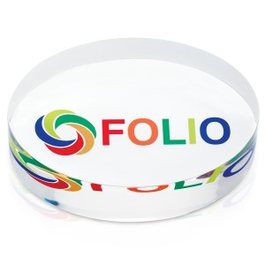 JAFFA® Oval Acrylic Paperweight 2 JAFFA® Oval Acrylic Paperweight 2