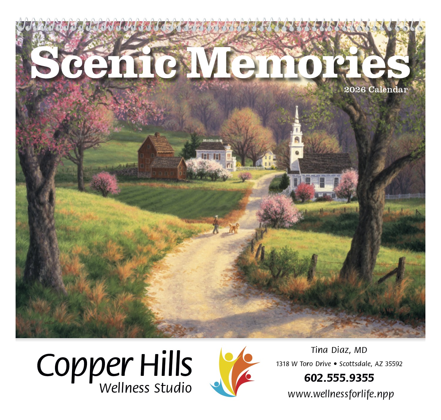 Good Value™ Scenic Memories - Spiral Calendar 2