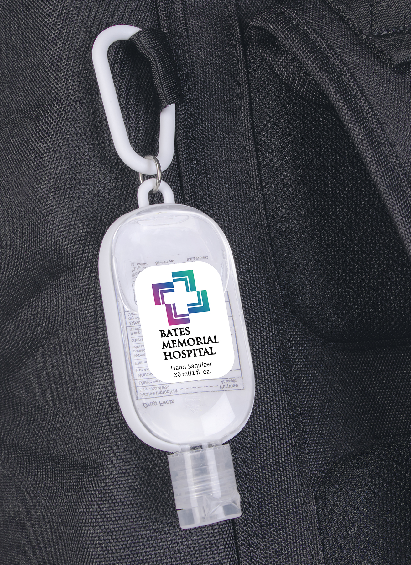 1 oz. Hand Sanitizer with Colorful Case and Carabiner 2