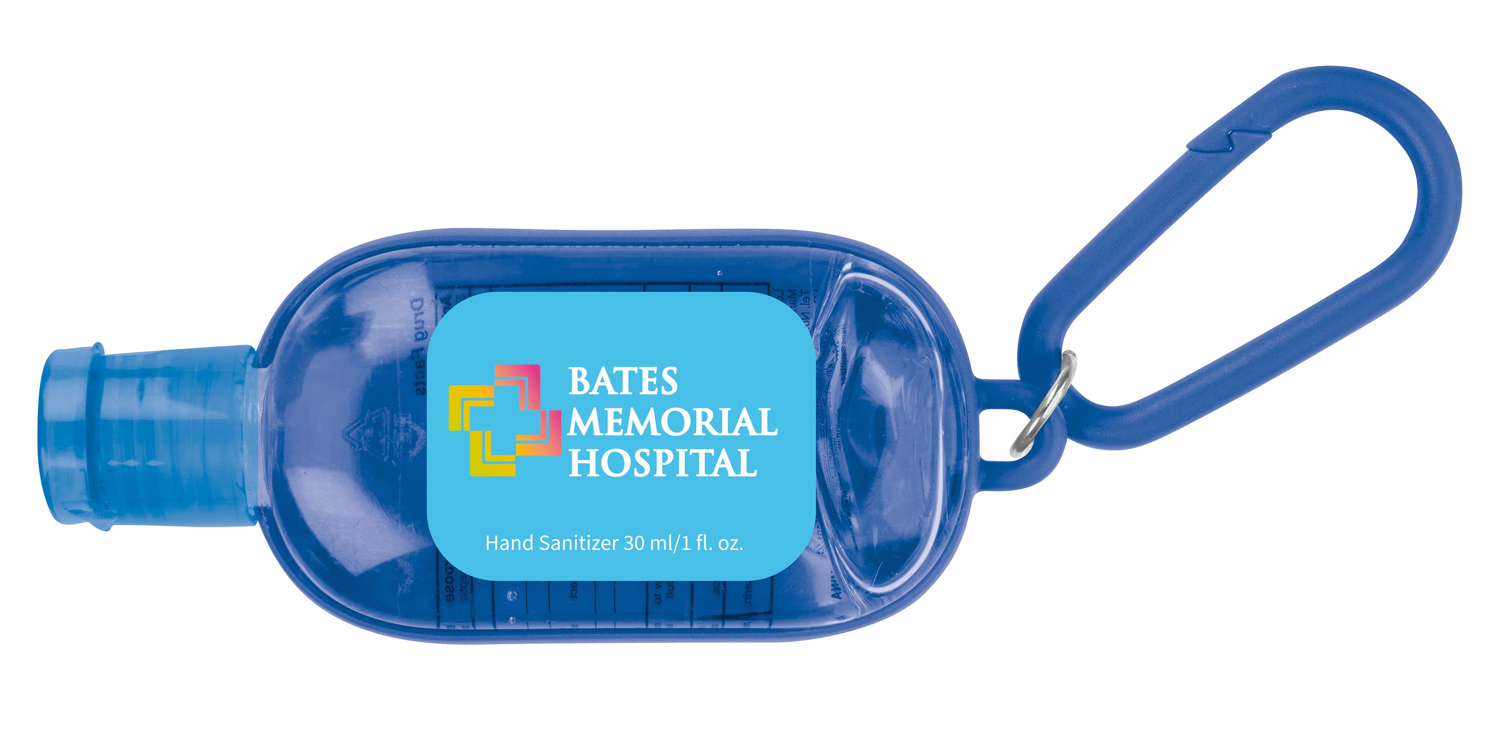 1 oz. Hand Sanitizer with Colorful Case and Carabiner 2