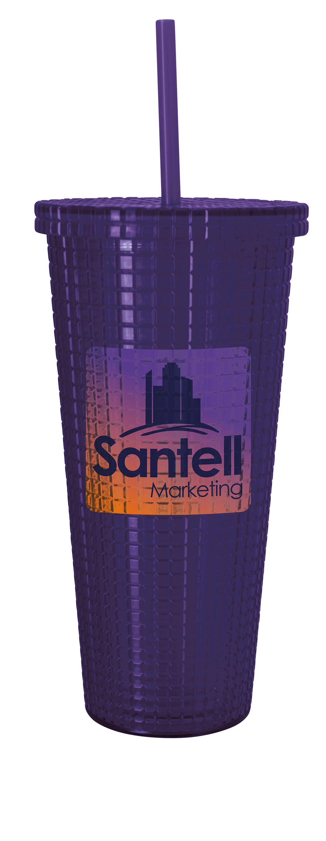Good Value™ Square-Pattern Double-Wall Tumbler - 23 oz. 2