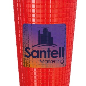 Good Value™ Square-Pattern Double-Wall Tumbler - 23 oz. 2 Good Value™ Square-Pattern Double-Wall Tumbler - 23 oz. 2