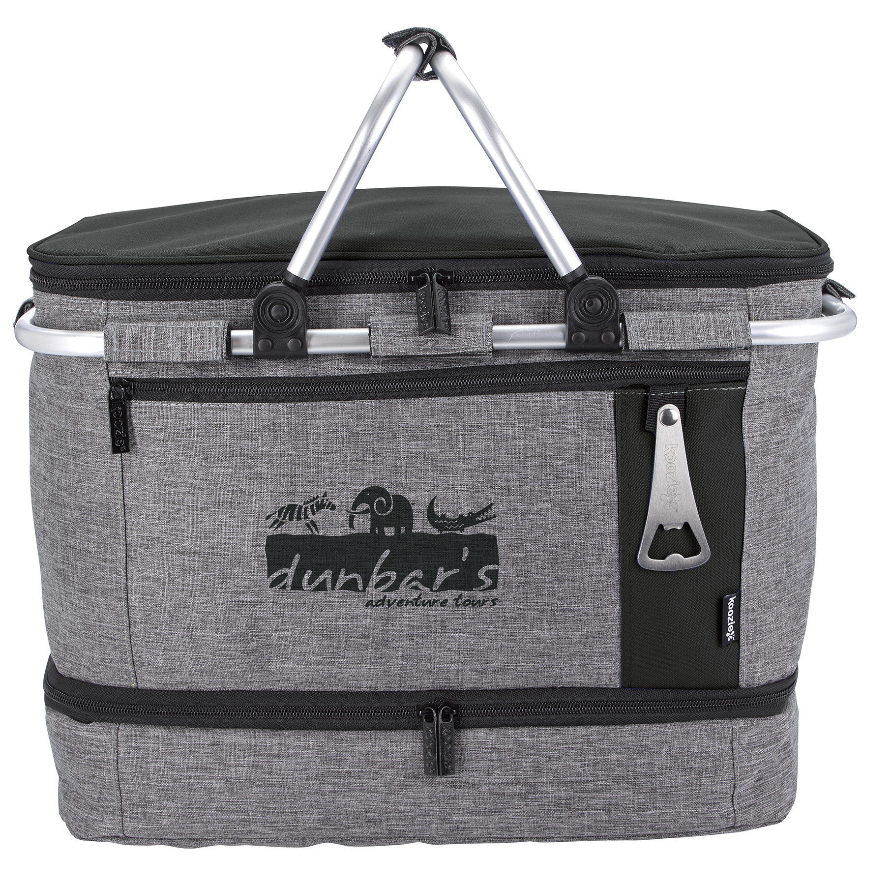 Koozie® Collapsible Jumbo Picnic Basket 2