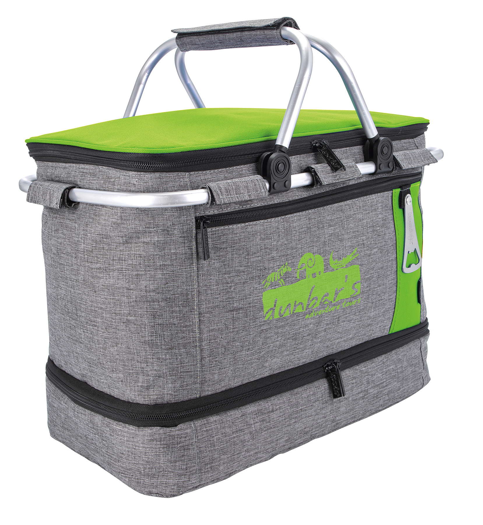 Koozie® Collapsible Jumbo Picnic Basket 2