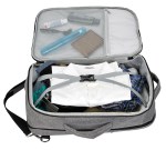 KAPSTON® Pierce Briefcase-Pack - 16246 gray open styled with clothes image KAPSTON® Pierce Briefcase-Pack - 16246 gray open styled with clothes image