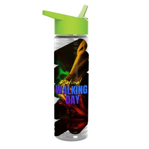 Garyline® Slim Fit Bottle with Flip-Straw Lid - 24 oz. 2 Garyline® Slim Fit Bottle with Flip-Straw Lid - 24 oz. 2
