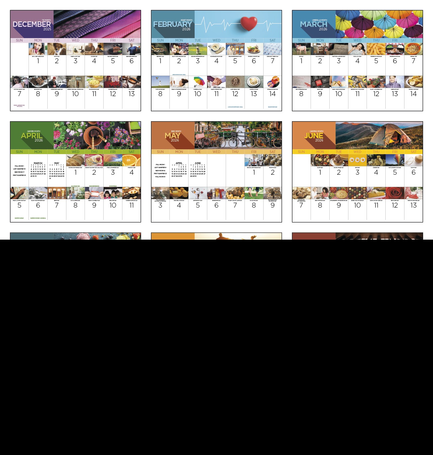 Good Value™ National Day - Stapled Calendar 2