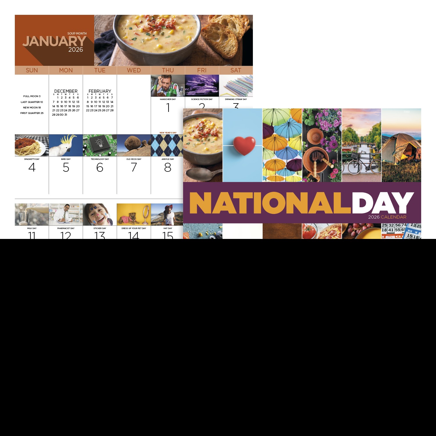 Good Value™ National Day - Stapled Calendar 2