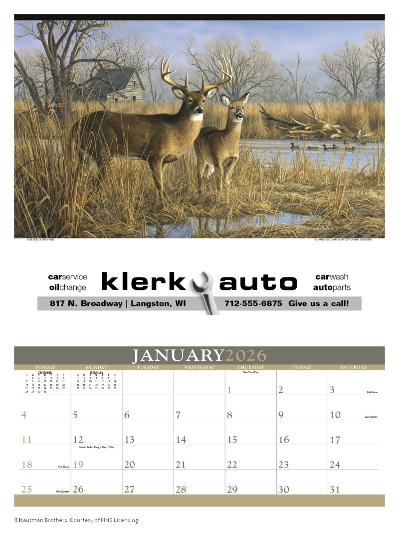 Triumph® Calendars Wildlife Art by the Hautman Brothers Calendar 2 Triumph® Calendars Wildlife Art by the Hautman Brothers Calendar 2