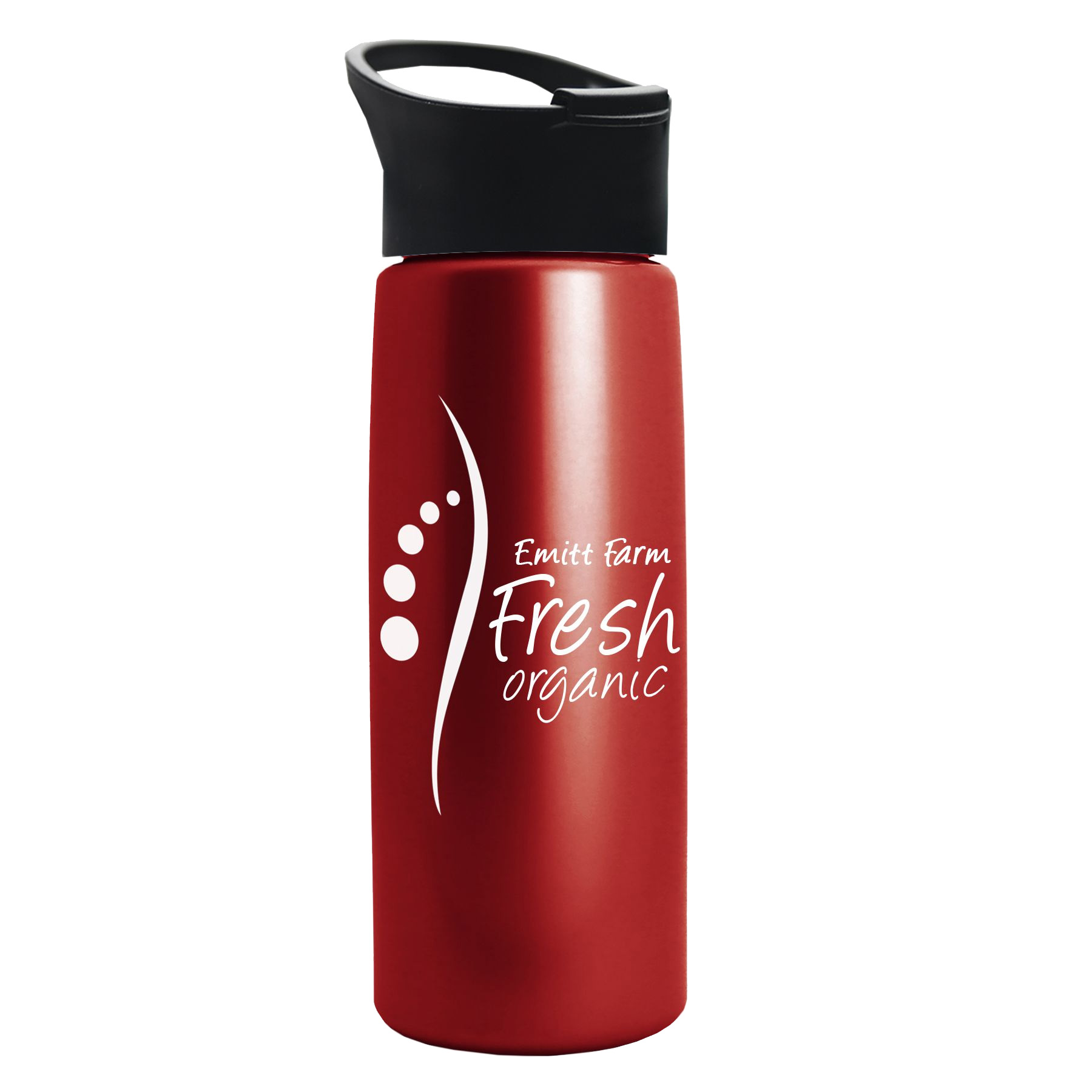 26 Oz. Metallic Flair Bottle w/Pop-Up Sip Lid 1