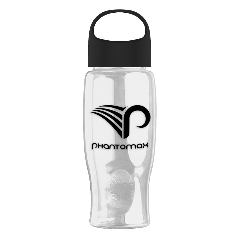 Garyline® Poly+ Bottle with Oval Crest Lid - 27 oz. 2 Garyline® Poly+ Bottle with Oval Crest Lid - 27 oz. 2