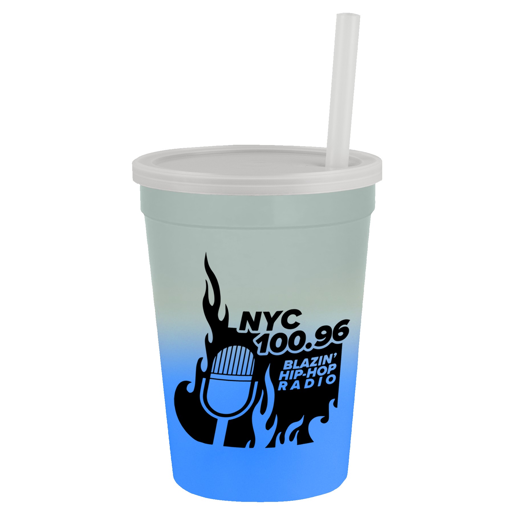 Garyline® Cups-on-the-Go Color-Changing Sport Sipper - 12 oz. 2