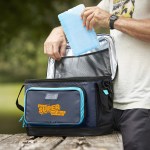 Coleman® XPAND™ 30-Can Soft Cooler - VCLM05 blue lifestyle Coleman® XPAND™ 30-Can Soft Cooler - VCLM05 blue lifestyle