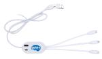 Good Value™ DualLink Charging Cable 2A with USB Hub - 32524 white image Good Value™ DualLink Charging Cable 2A with USB Hub - 32524 white image