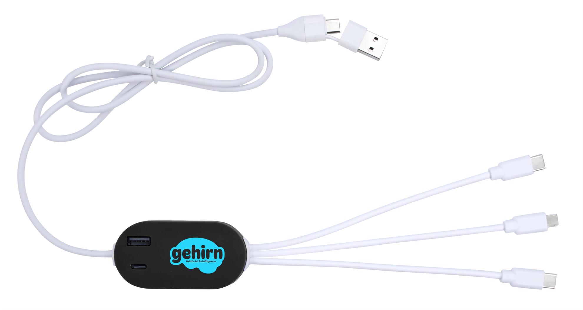 Good Value™ DualLink Charging Cable 2A with USB Hub 2