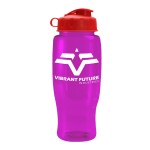 Garyline® Poly+ Recycled Bottle with Flip Lid - 27 oz. - RP27F_translucenthotpink_bottle_red_lid_1c.png Garyline® Poly+ Recycled Bottle with Flip Lid - 27 oz. - RP27F_translucenthotpink_bottle_red_lid_1c.png
