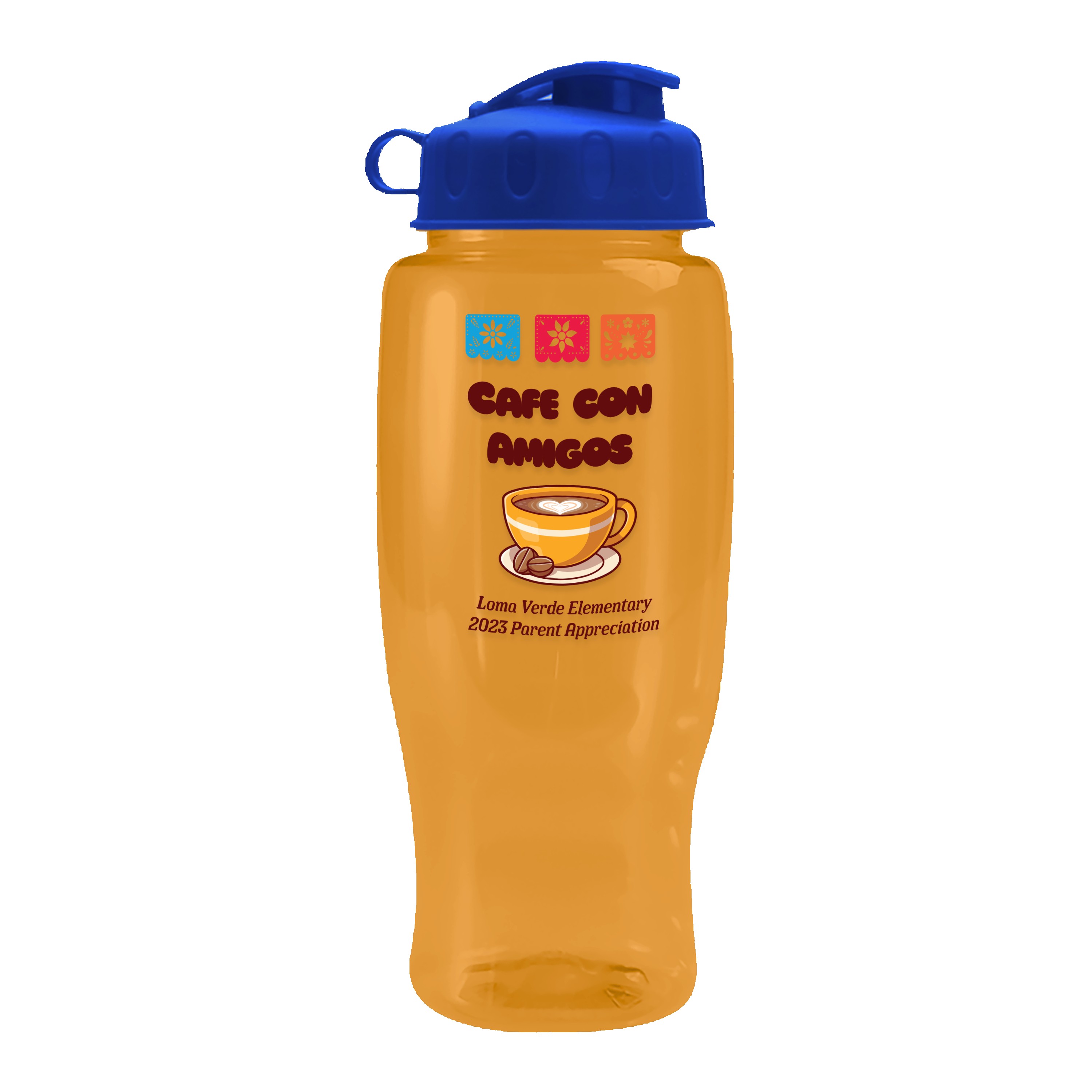 Garyline® Poly+ Recycled Bottle with Flip Lid - 27 oz. 2