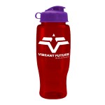 Garyline® Poly+ Recycled Bottle with Flip Lid - 27 oz. - RP27F_translucentred_bottle_violet_lid_1c.png Garyline® Poly+ Recycled Bottle with Flip Lid - 27 oz. - RP27F_translucentred_bottle_violet_lid_1c.png