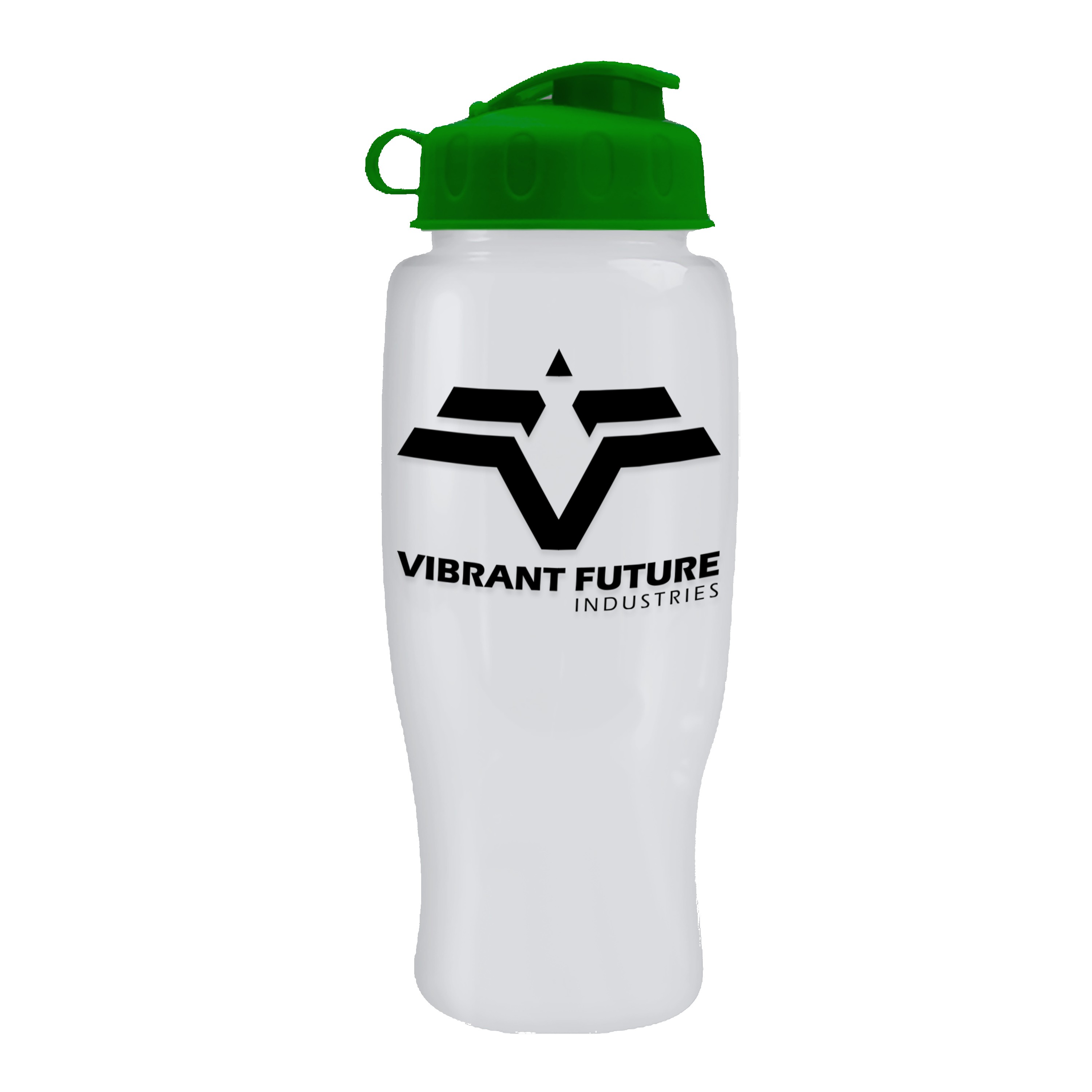 Garyline® Poly+ Recycled Bottle with Flip Lid - 27 oz. 2
