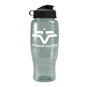 Garyline® Poly+ Recycled Bottle with Flip Lid - 27 oz. 2 Garyline® Poly+ Recycled Bottle with Flip Lid - 27 oz. 2