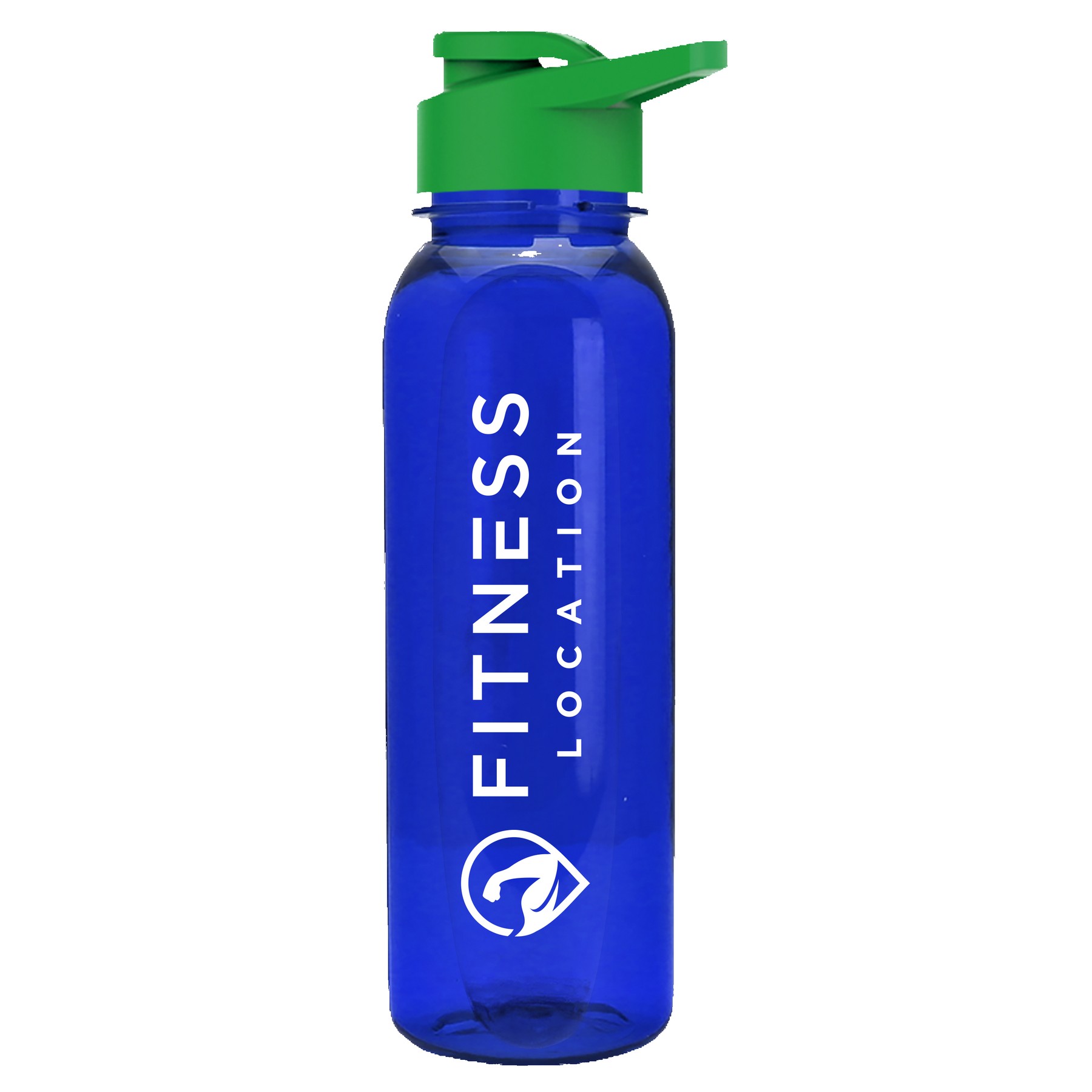 Garyline® Boss Embossed Tritan® Bottle with Drink-Thru Lid - 24 oz. 2