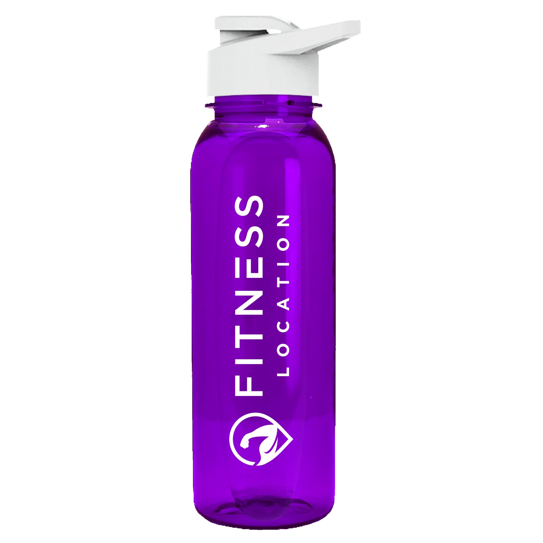 Garyline® Boss Embossed Tritan® Bottle with Drink-Thru Lid - 24 oz. 2