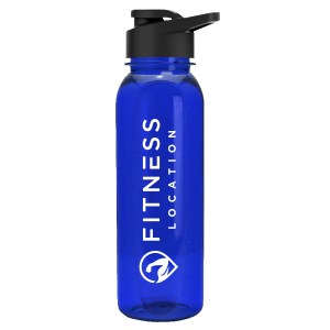 Garyline® Boss Embossed Tritan® Bottle with Drink-Thru Lid - 24 oz. 2 Garyline® Boss Embossed Tritan® Bottle with Drink-Thru Lid - 24 oz. 2