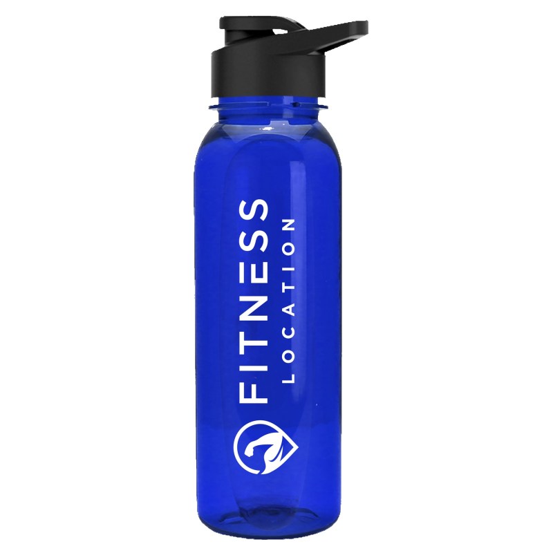 Garyline® Boss Embossed Tritan® Bottle with Drink-Thru Lid - 24 oz. 2 Garyline® Boss Embossed Tritan® Bottle with Drink-Thru Lid - 24 oz. 2