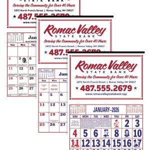 Skinner & Kennedy™ Apron Style Calendar 2 Skinner & Kennedy™ Apron Style Calendar 2