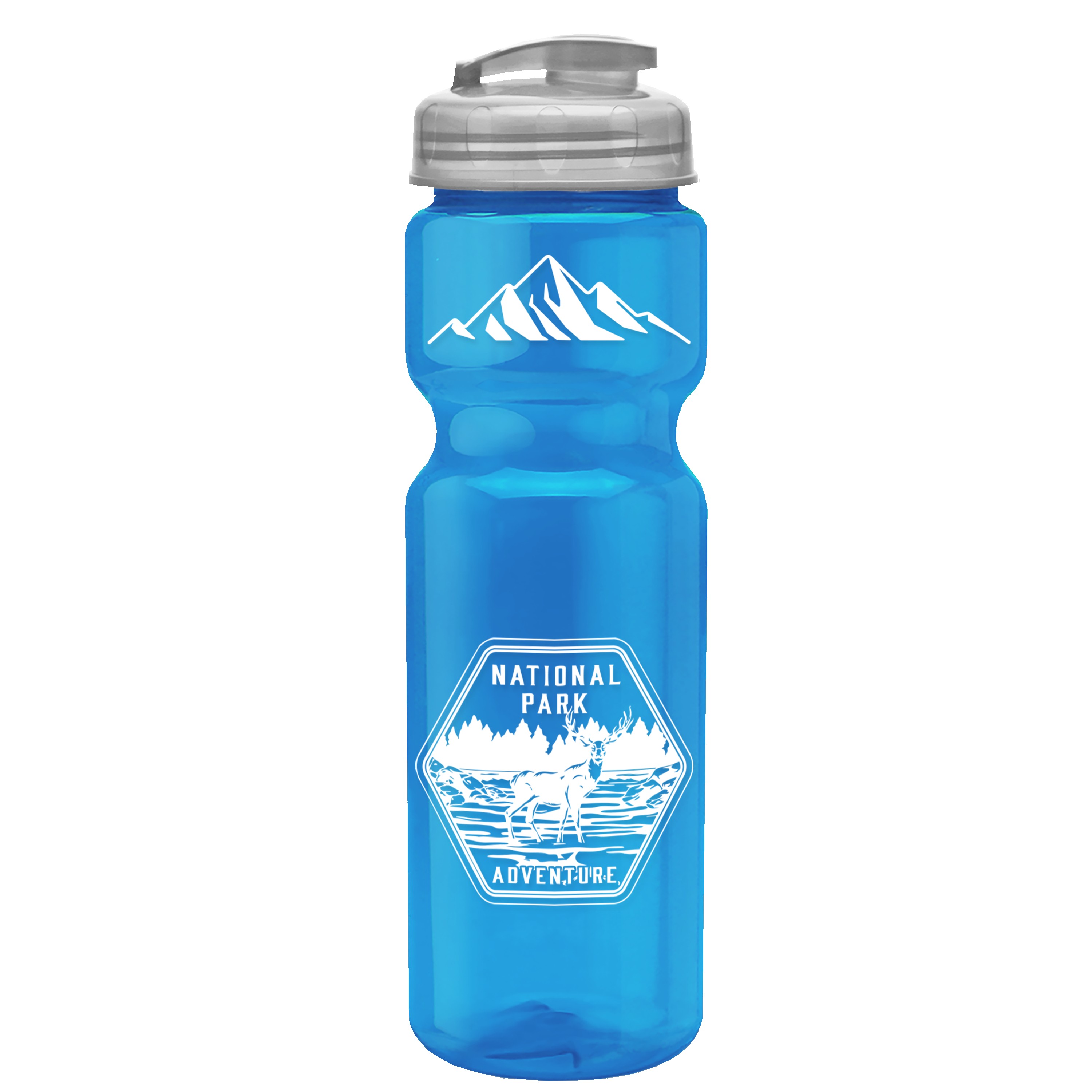 Garyline® Champ Recycled Bottle with Flip-Top Lid - 28 oz. 2