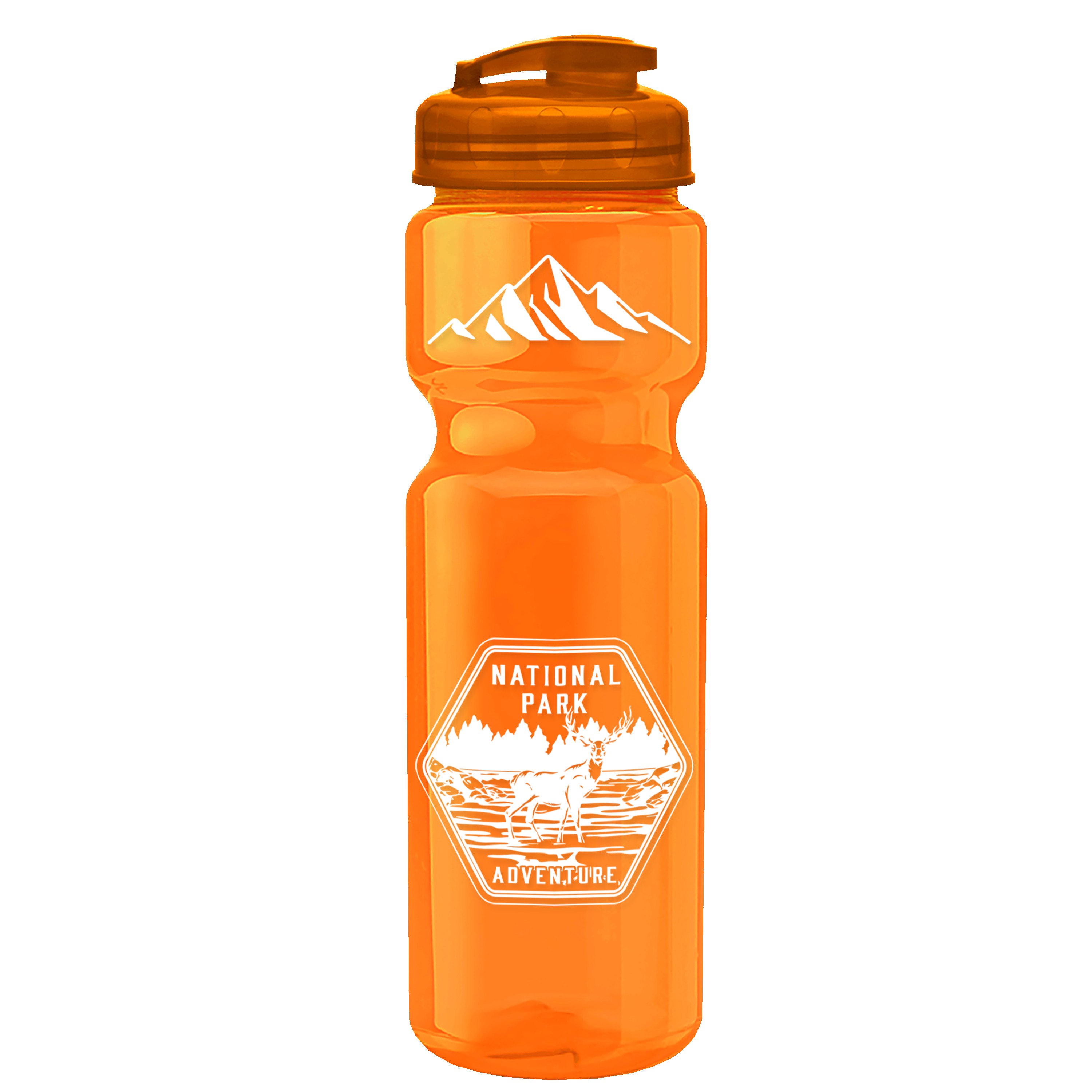 Garyline® Champ Recycled Bottle with Flip-Top Lid - 28 oz. 2