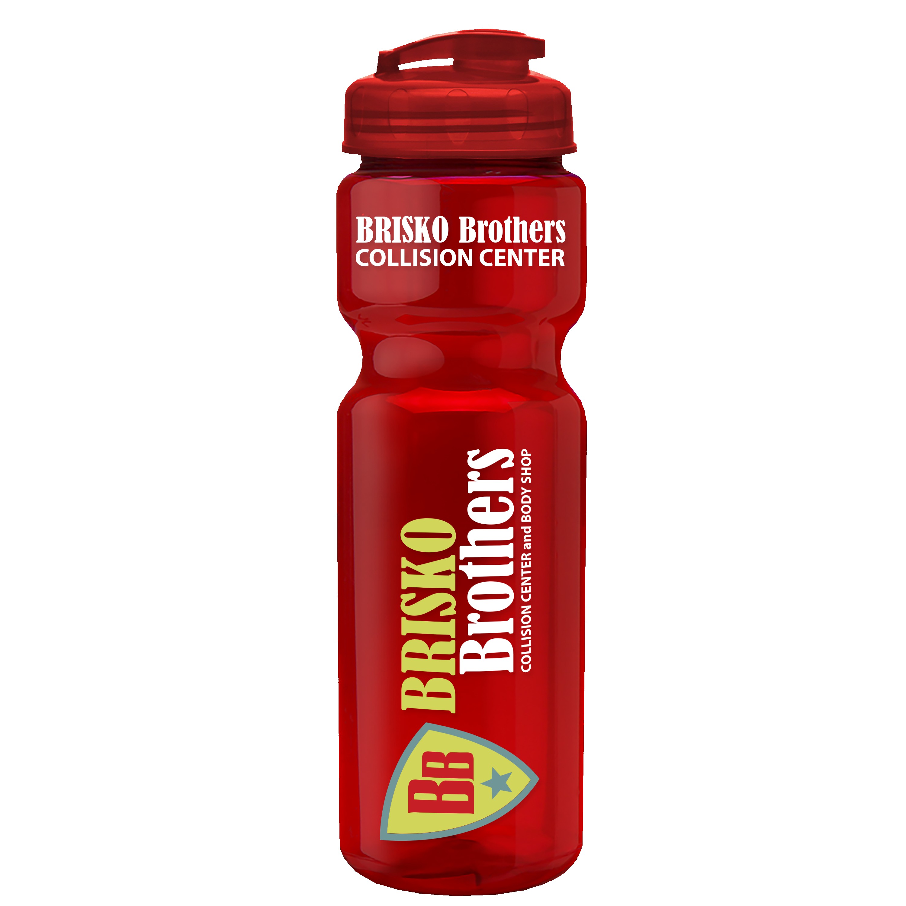 Garyline® Champ Recycled Bottle with Flip-Top Lid - 28 oz. 2